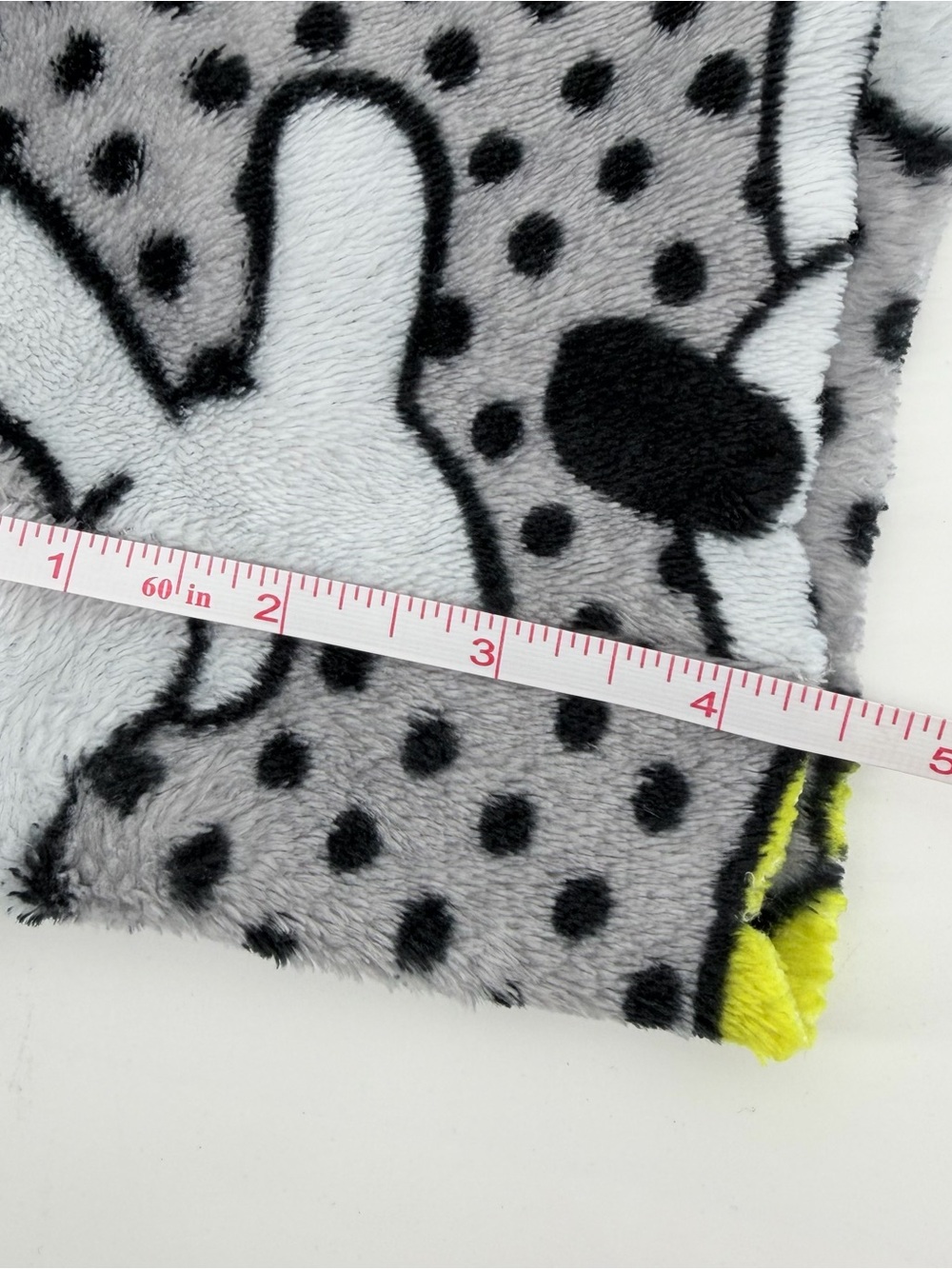 Disney Large L Women’s Mickey Mouse Plush Fleece Pajama Shorts Dots Loungewear - Picture 5 of 5